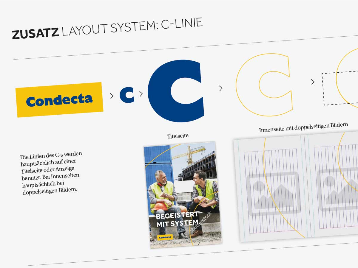 Condecta — vizuálny systém C-Linie